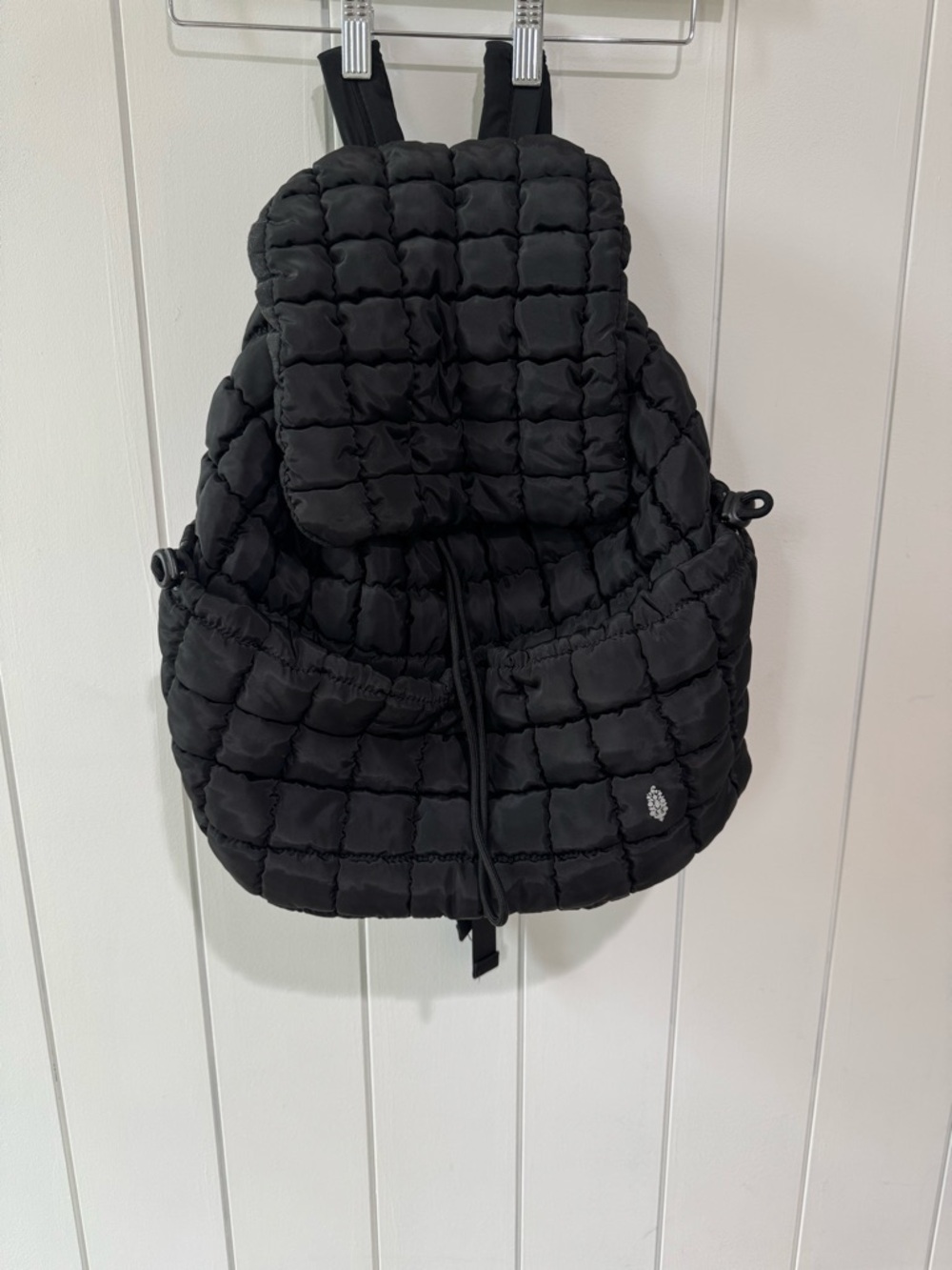 FP Movement by Free People Black Quilted Hiker Backpack